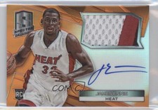 2014-15 Panini Spectra Memorabilia Orange Prizm 13/25 James Ennis #16 Auto 0n7