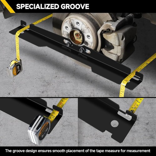 2 Pack Heavy Duty Wheel Alignment Tool Kit - Black Toe Plates... - Picture 4 of 7