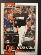 2026 Topps Series 1 RC Samuel Basallo Baltimore Orioles