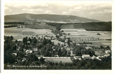 Foto-AK BAD LANGENAU /GLATZ /Schlesien mit Heidelberg 20er