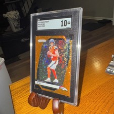 2024 Panini Prizm Bo Nix #309 Orange Disco (RC) SGC 10