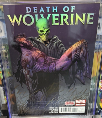 CGC Signature Series Death of Wolverine #4 SIGNED BY STAN LEE on
