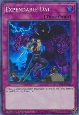 Yugioh! Expendable Dai - LIOV-EN084 - Super Rare - 1st Edition Near Mint, Englis