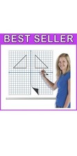 Versatile 4-Piece Magnetic X-Y Coordinate Grid - Ideal for Classroom Activities