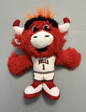 Chicago Bulls Benny Mascot Plush Figure Red NBA Basketball