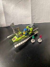 Lego City Set 60114 Race Boat (100% Complete)