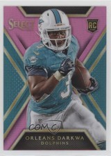 2014 Panini Select Rookies Fuchsia Prizm 197/199 Orleans Darkwa #136 0q3