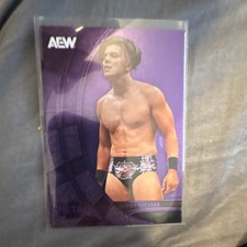 SkyBox AEW Metal Universe Sammy Guevara Purple FX #84 Serial Numbered 110/199
