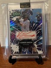 2024 Wild Card SPLAT! Konnor Griffin Auto #2/2 Pirates #1 prospect  in MLB🔥