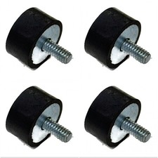 (4) Soportes de reposapiés de goma para Polaris 2002 Magnum 500 RMK Sportsman 700 ATV UTV