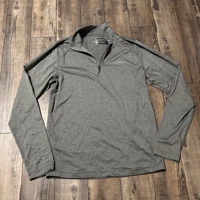Paradox Pullover Mens Small S 1/4 Zip Long Sleeve Grey