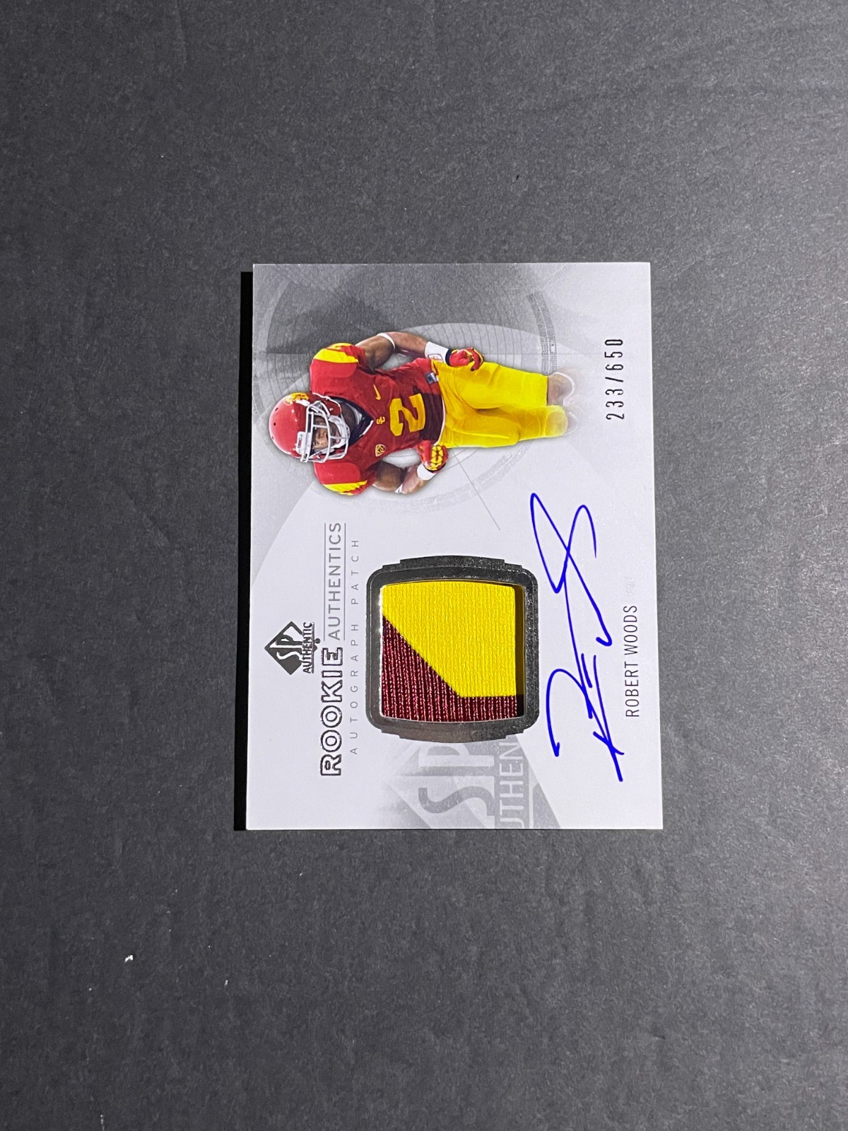 Robert Woods SP Authentic #152 Autograph Patch