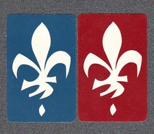 Vintage Swap Playing Cards Pair of Patterns Normand Hudon Art Cards
