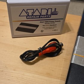Atari 7800 ProSystem Console 2 Controllers Space Invaders Pole Position RF NTSC