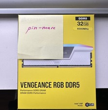 CORSAIR Vengeance RGB 32GB 2 x 16GB 288-Pin PC RAM DDR5 6000