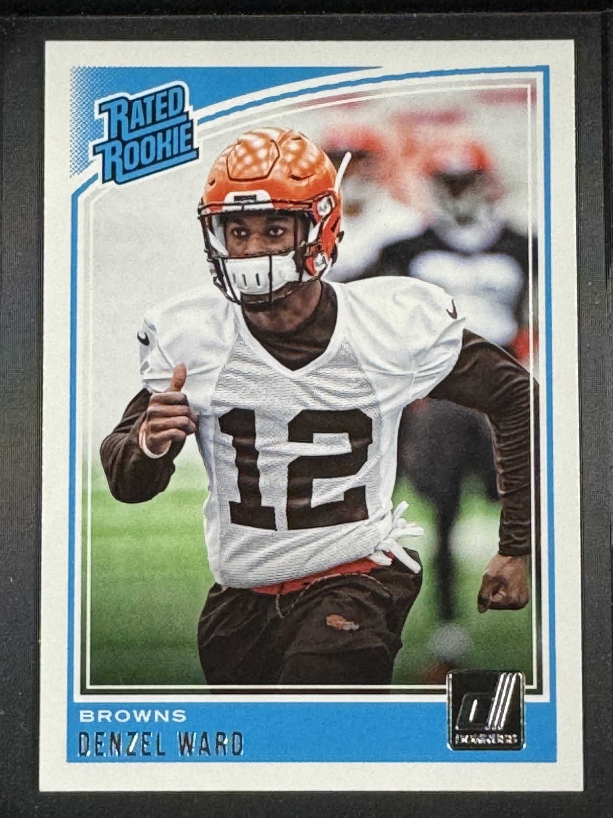 2018 Donruss #348 Denzel Ward Cleveland Browns Rookie
