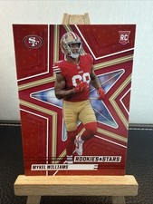 2025 Panini Rookies & Stars Mykel Williams #161 RC Red Parallel 49ers