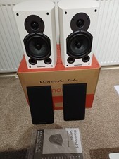 Wharfedale Diamond 9.1 Bookshelf/Standmount Speakers White - Boxed - Immaculate