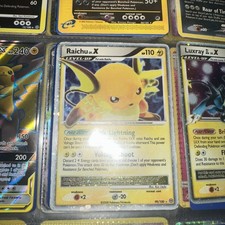 Pokémon TCG Raichu Lv. X Holo 99/100 Stormfront LP