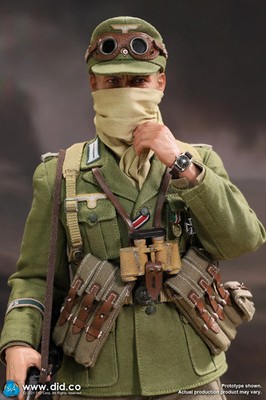 DID WWII GERMAN AFRIKA KORPS INFANTRY CAPTAIN WILHELM D80151 1/6