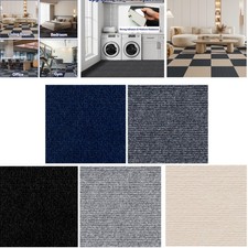 Self Adhesive Carpet Tiles Commercial Retail Office Home Flooring Floor Mat
