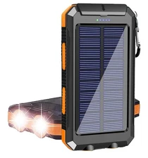 Solar Charger Portable Type-C Solar Power Bank for All Cellphones