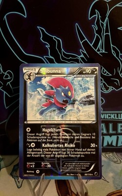 Pokémon Karten Snibuna Reverse Holo 66/116  Black & White Plasma Frost DE Rare