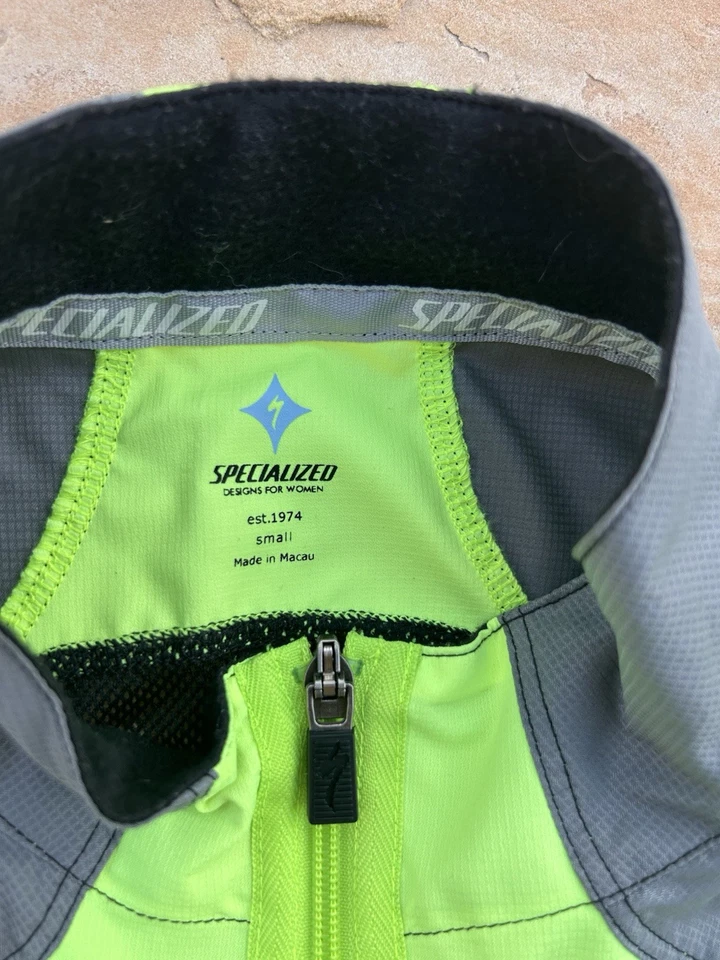 ESPECIALIZADO - Chaleco Ciclismo Mujer’s TALLA S Reflectante Amarillo Cremallera Completa Foto 2 de 3