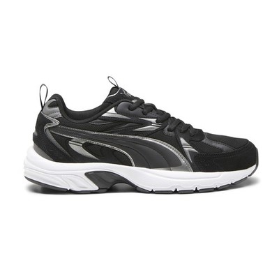PUMA Milenio Tech Suede Lace Up  Mens Black Sneakers Casual Shoes 39348901