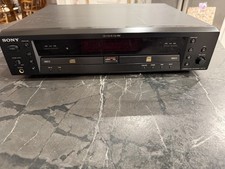 Sony RCD-W1 CD Recorder 2 Tray Player Burner Dual Deck
