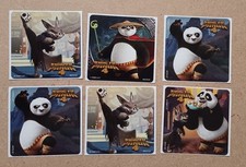 Kung Fu Panda Themed Stickers - Lot of 6