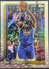 DRAYMOND GREEN TOPPS LOGO FANATICS FOIL PATTERN SP 2025 2026 Warriors NBA #4
