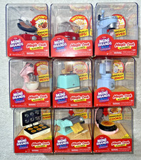 ZURU MINI BRANDS MAGIC COOK KITCHEN COMPLETE SET OF 9 REALLY WORKS NEW