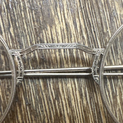 Vintage Brille Brillen / Gold, 10k R.G.P. Komplett mit Vintage Hartschalenkoffer - Bild 3 von 14