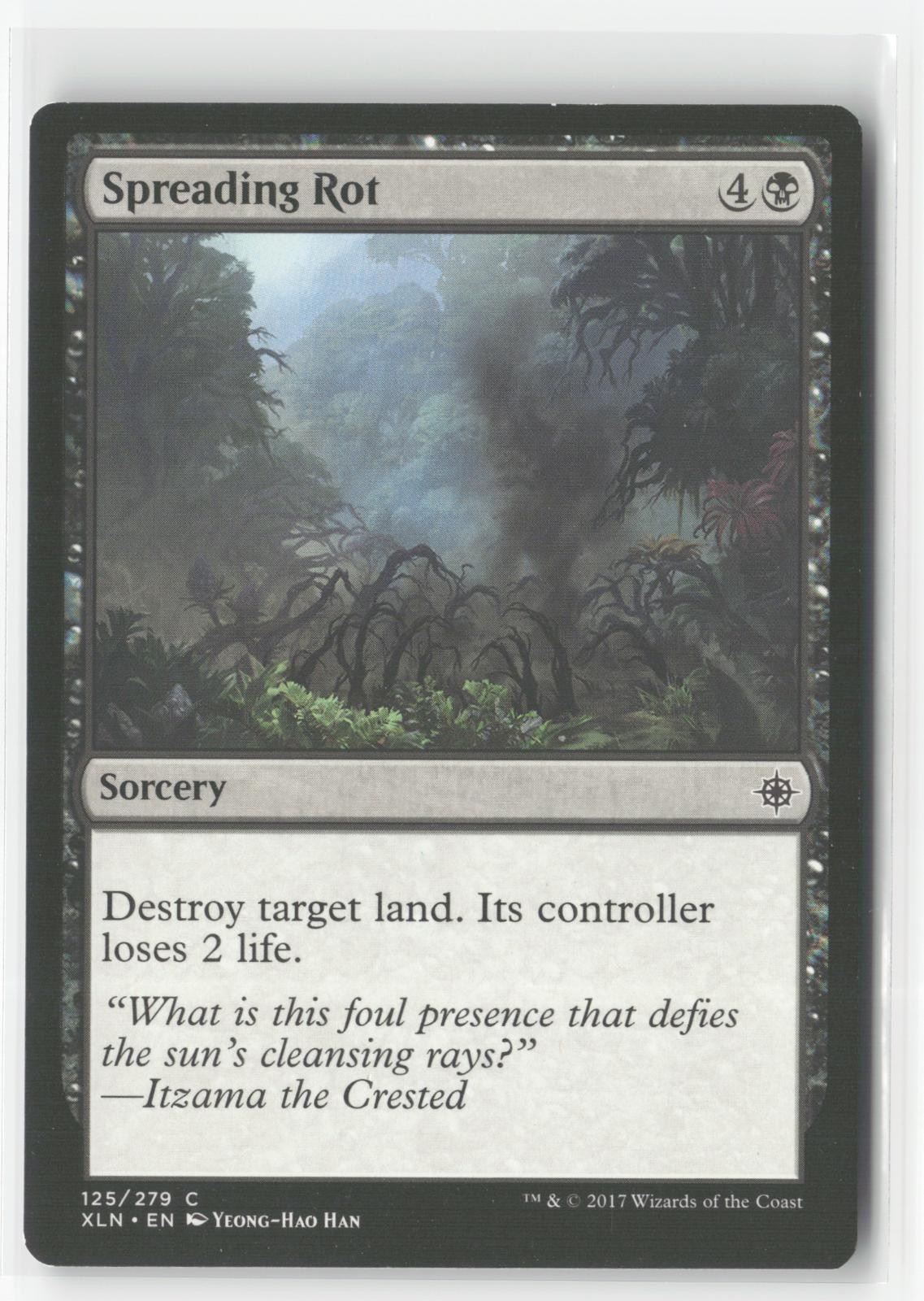 Spreading Rot 125 Common Ixalan Magic: The Gathering Near Mint