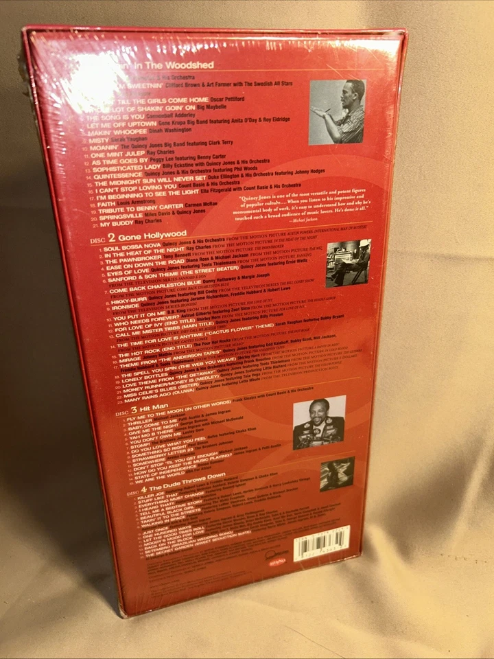 Q: QUINCY JONES The Musical Biography 4 CD Box Set GREATEST HITS ANTHOLOGY BEST - Image 2 of 4
