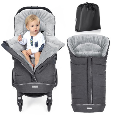 Universal Stroller Footmuff, Winter Baby Bunting Bag for Stroller - Baby Sleepin
