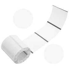  Mini Printer Paper Continuous Transparent Thermal Sticker Clear Labels