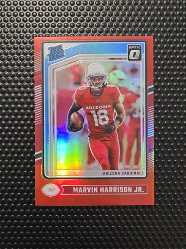 2024 Donruss Optic Red #276 Marvin Harrison Jr. RC RATED ROOKIE #/125