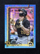 2025 Topps Chrome Logofractor Edition Blue Refractor /150 Billy Cook #273 11uo