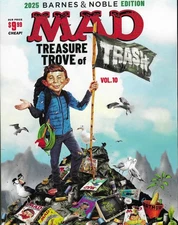 MAD TREASURE TROVE OF TRASH Vol 10 NEW 96 Pages 2025 Barnes & Noble Edition