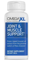 Omega XL 300 Capsules Green Lipped Mussel Joint  Muscle Relief Supplement, FAST