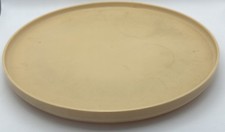 Vintage Rubbermaid JB1 2709 Lazy Susan 10.5" Turntable Hi-Lip Textured BEIGE