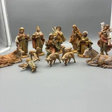 Vintage Fontanini Depose Italy Nativity Figures 1983 & 1990 Lot 14