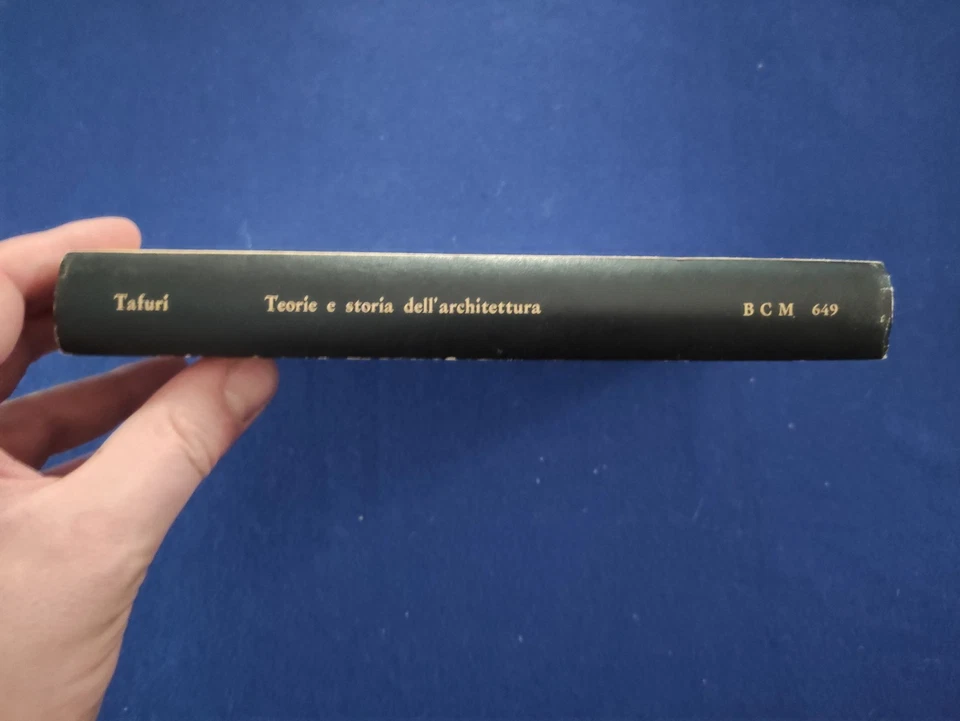 Teorie e storia dell'architettura Manfredo Tafuri Laterza  1968 - Immagine 3 di 4