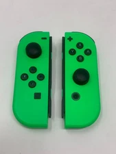 Official Nintendo Switch Joy-Con L/R Neon Green  - Joy Con HAC-015/HAC-016  RARE