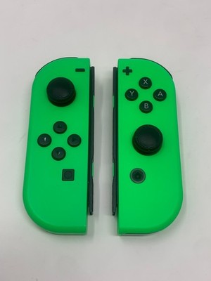 Official Nintendo Switch Joy-Con L/R Neon Green  - Joy Con HAC-015/HAC-016  RARE