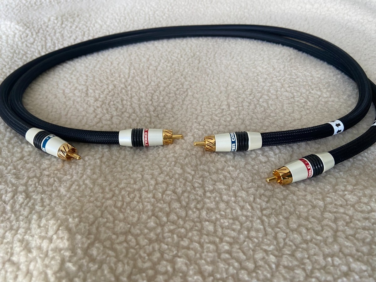0.75m Monster cable M Series M1000 MKII stereo audio RCA