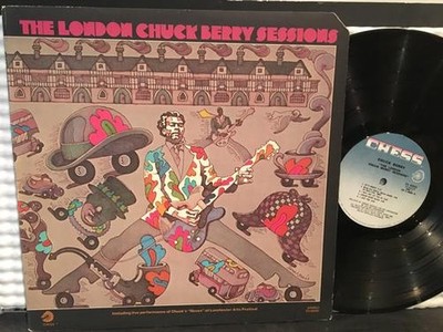 LONDON CHUCK BERRY SESSIONS~ORG 1972 CHESS LP~NM- STERLING RL~LUDWIG~DING A LING