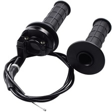 7/8" 22mm Twist Throttle Accelerator Handle Grips and 36 inches Cable Set for 50